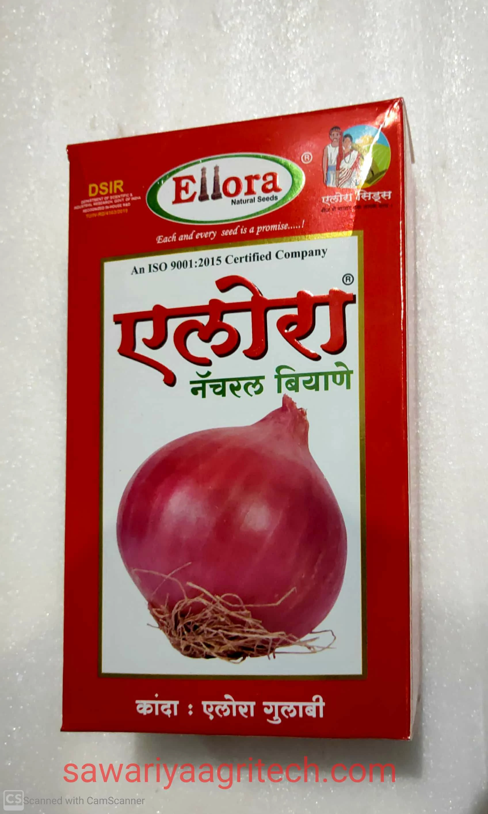 Onion Ellora Gulabi Ellora Natural Seeds