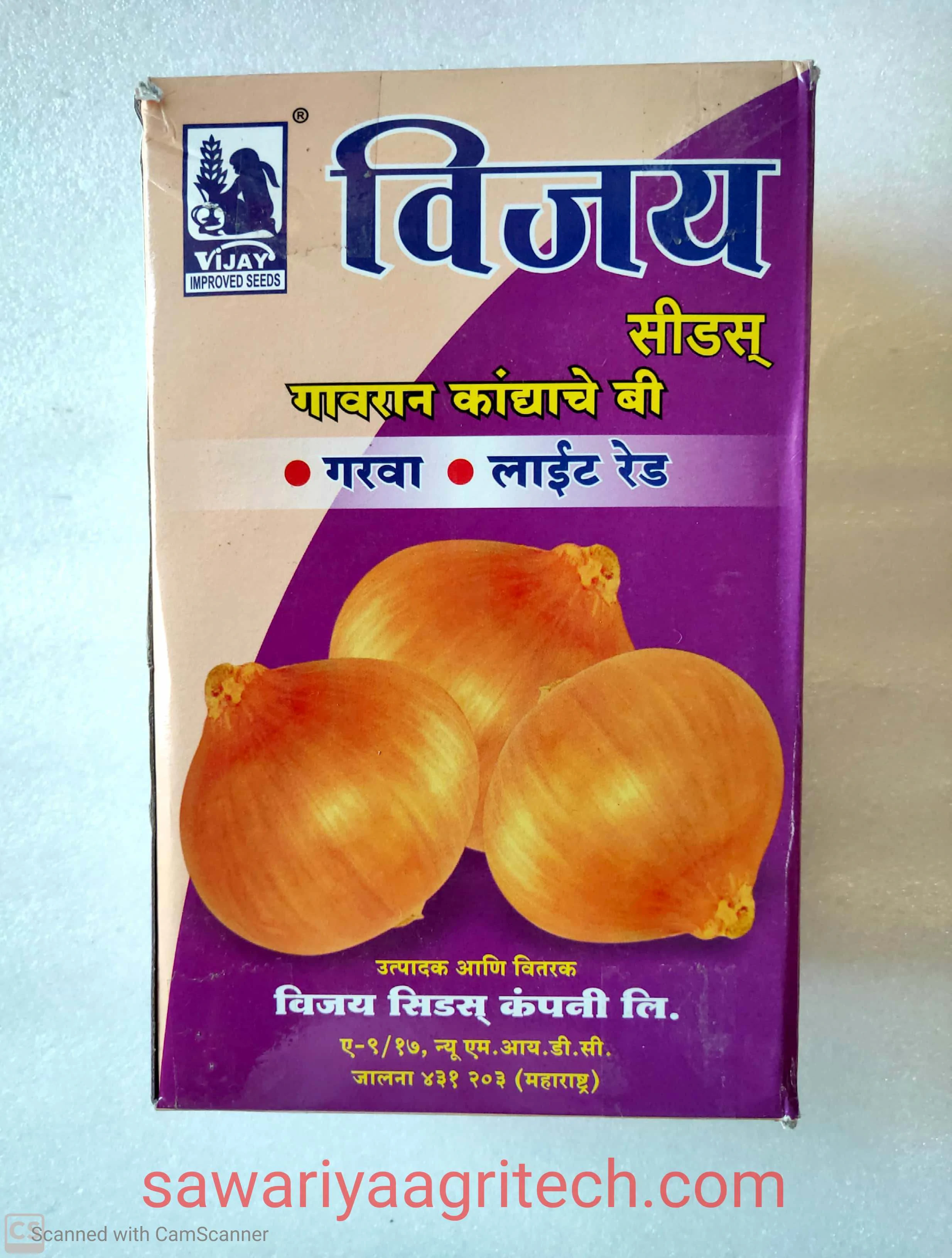 Onion Gavran light red Vijay Seeds
